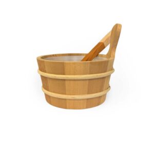 cedar bucket and ladle