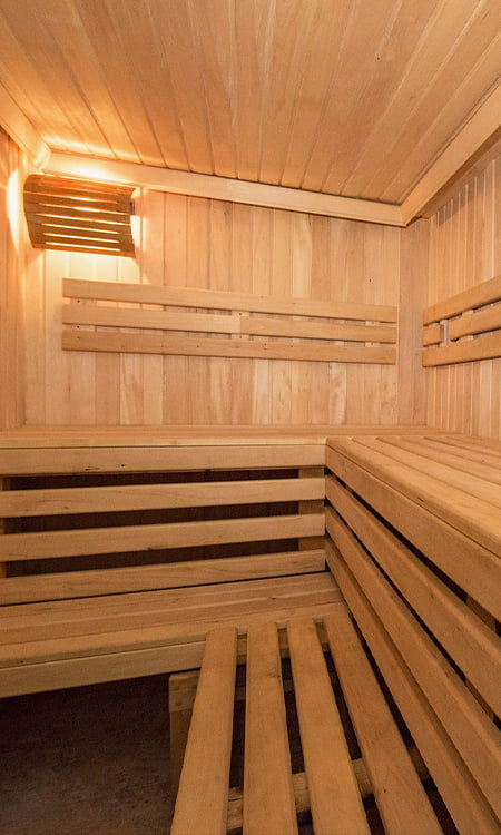 Home Sauna Interior