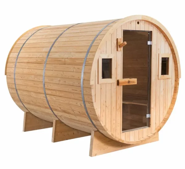 Thermowood Barrel Sauna