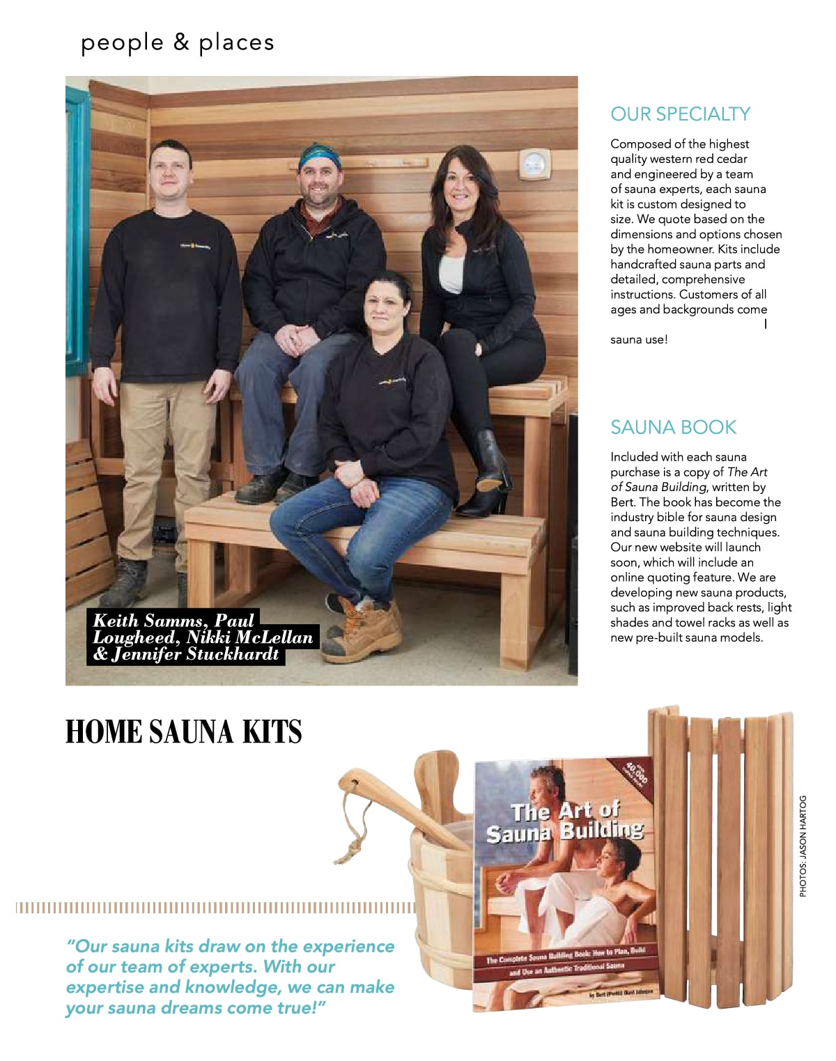 Home Saunas | About Us