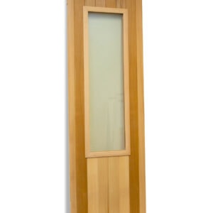 Insulate Sauna Door With Window