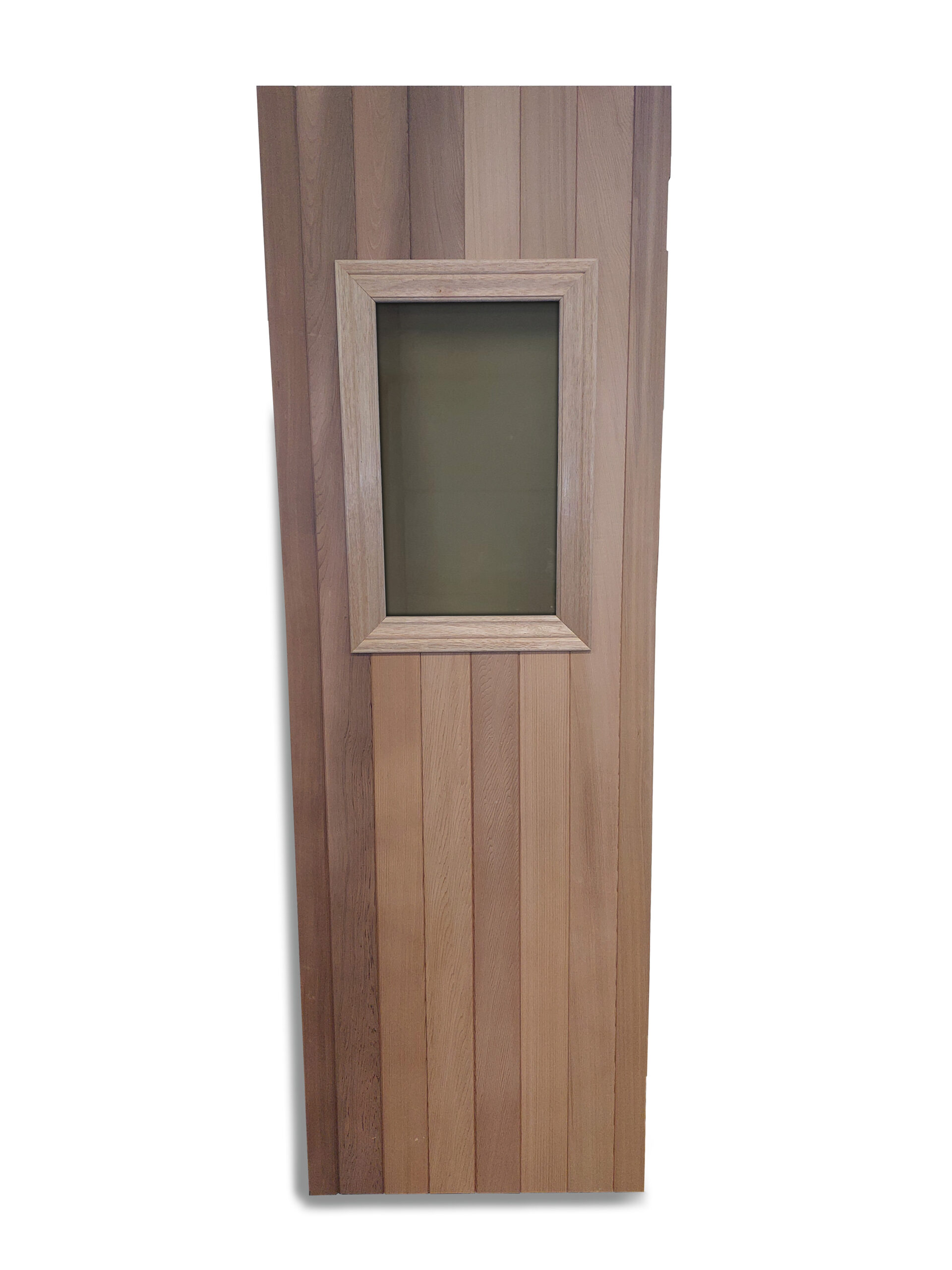 Insulated Sauna Door – Thermopane Glass