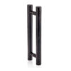 Black Aspen Jamb - Frameless Glass Door - Image 2