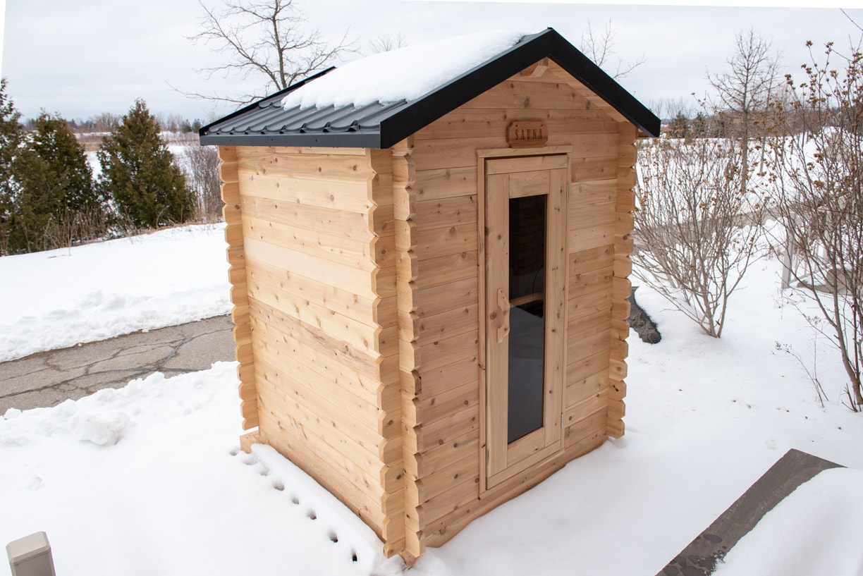 Eastern White Cedar Cabin Sauna Kits
