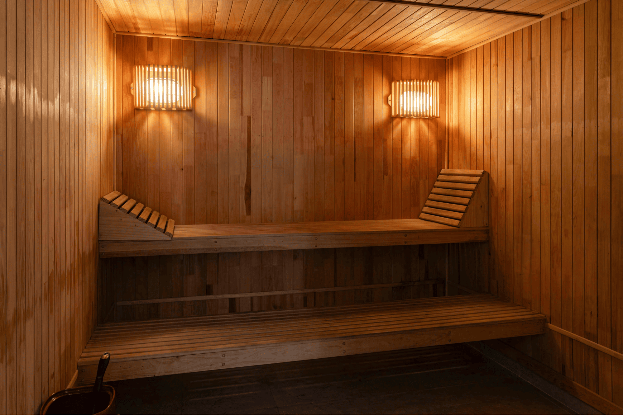 custom home sauna