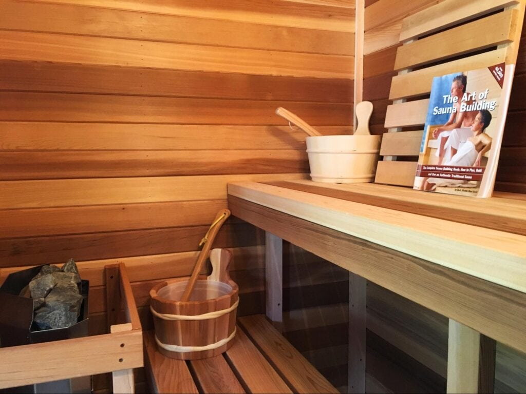 DIY home sauna kit